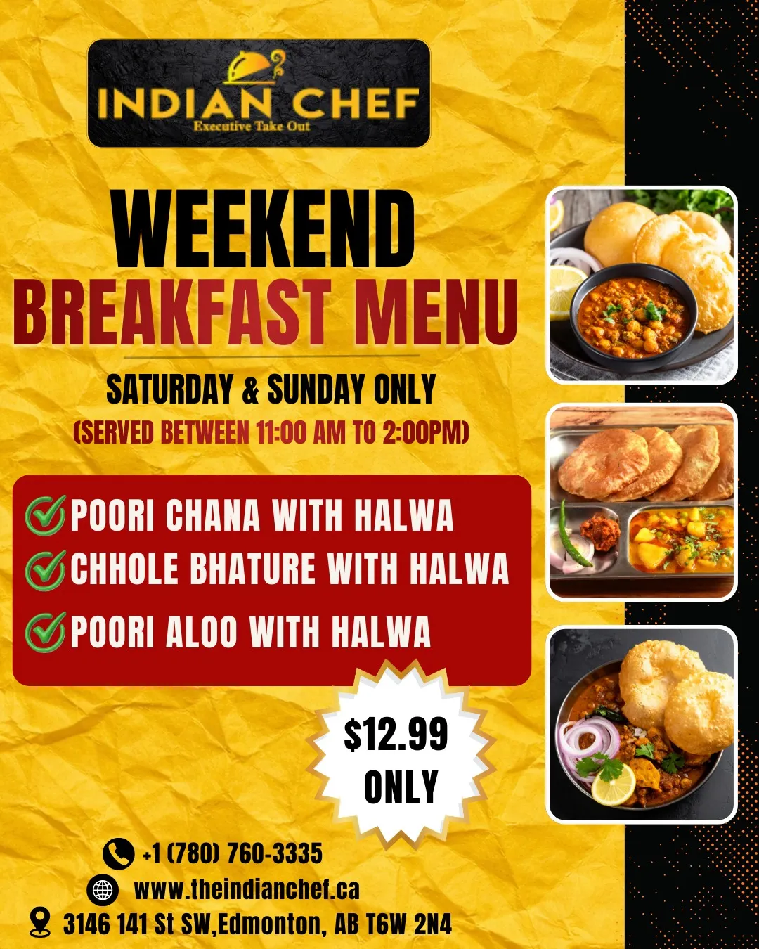Weekend Breakfast Offer