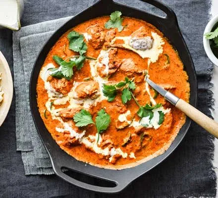 Delicious Butter Chicken at Indian Chef Executive Takeout in Edmonton, AB