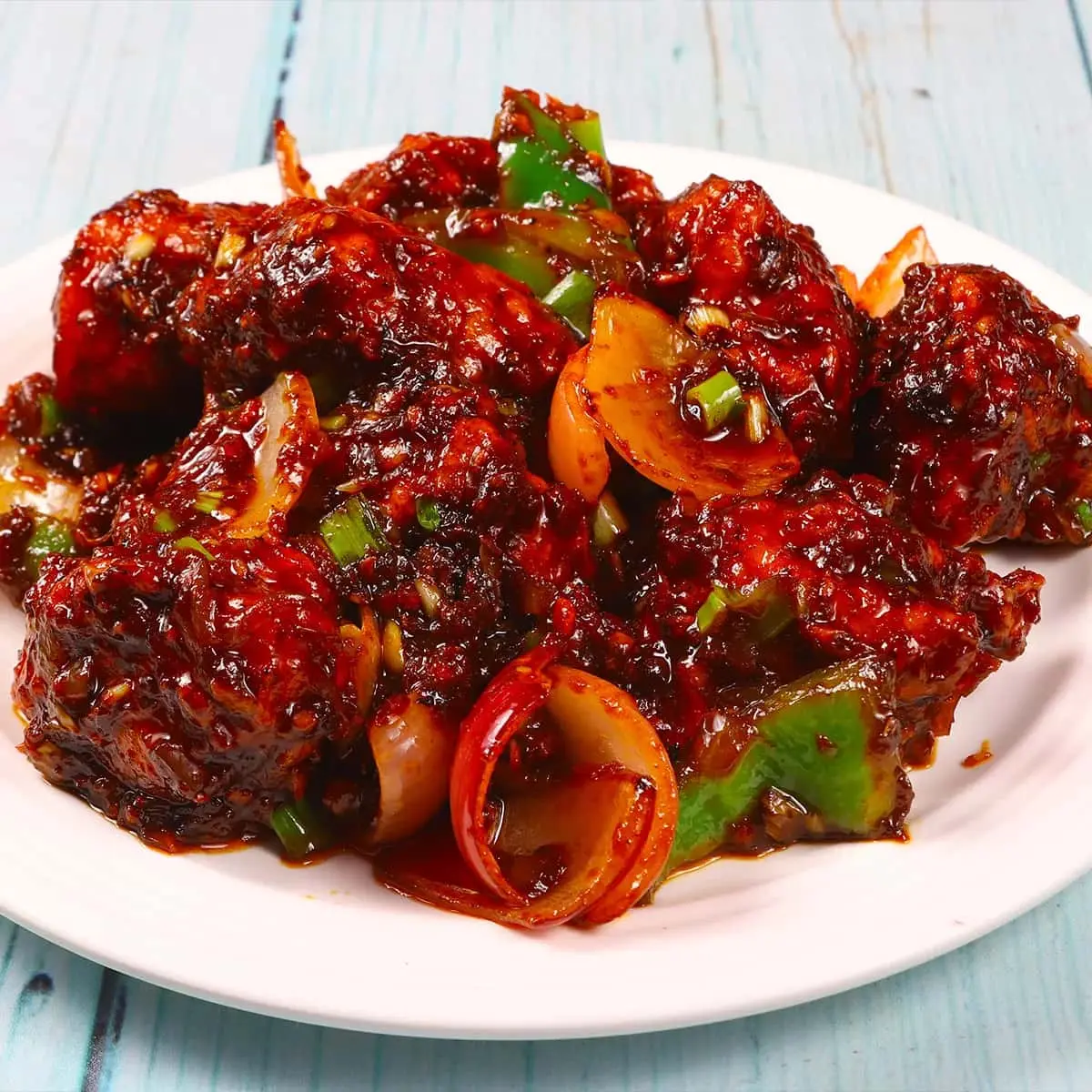 Delicious Chilli Chicken at Indian Chef Executive Takeout in Edmonton