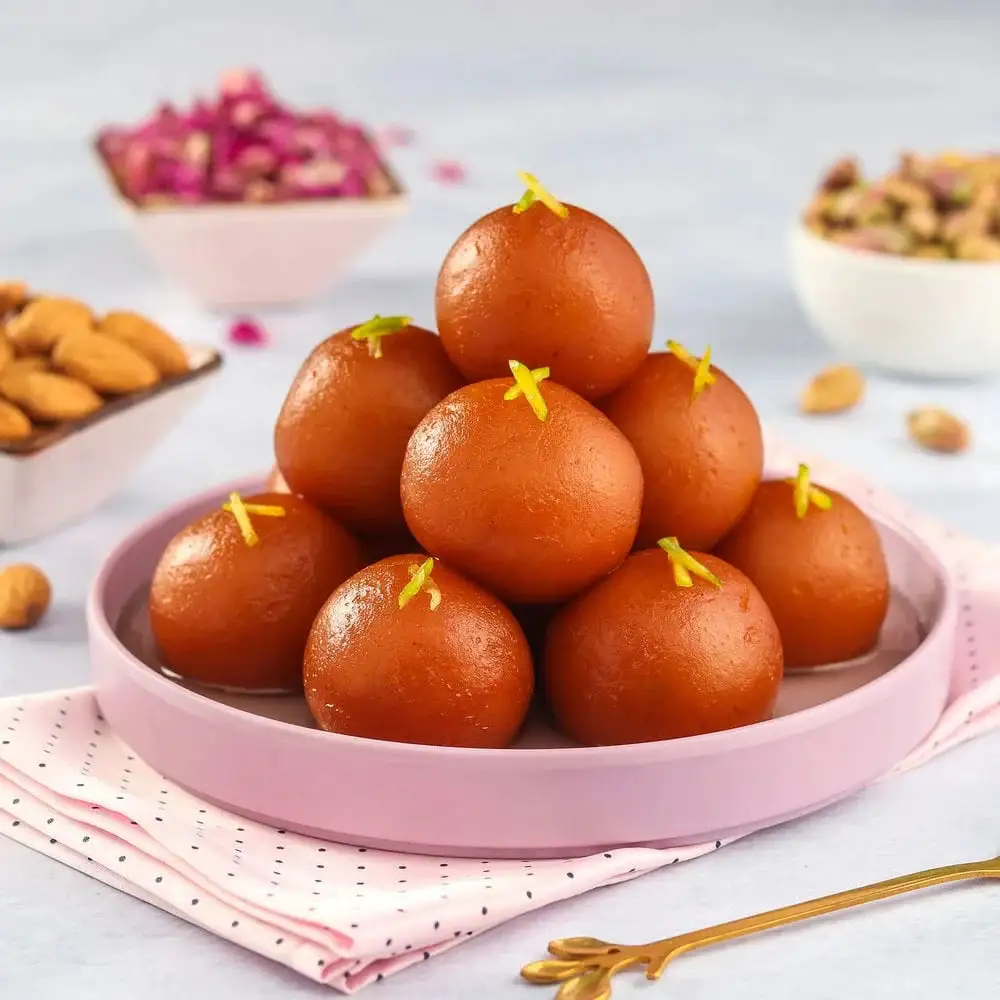 Delicious Gulab Jamun at Indian Chef Executive Takeout in Edmonton, AB