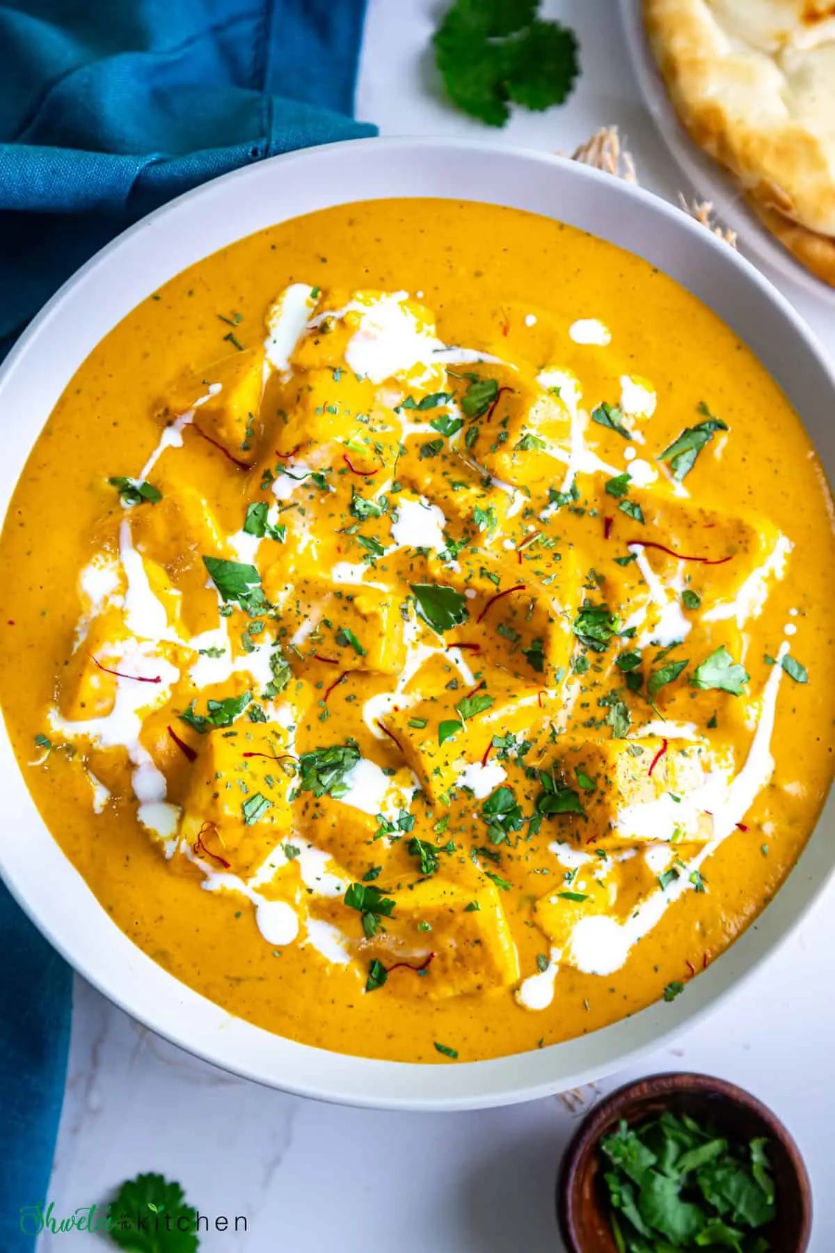 Delicious Shahi Paneer at Indian Chef Executive Takeout in Edmonton, AB